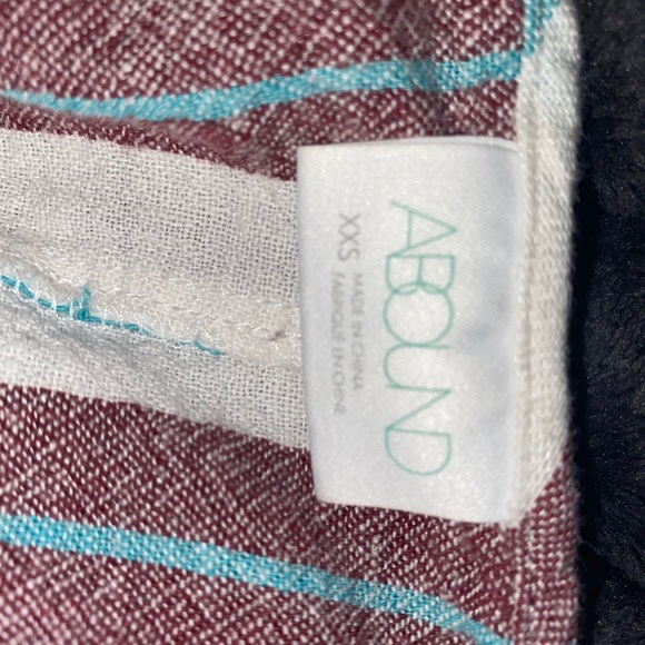 90s Colorblock Stripe Slip dress - Picture 4 of 5